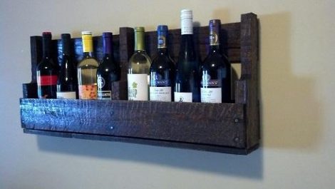 Pallet Wine Rack Image